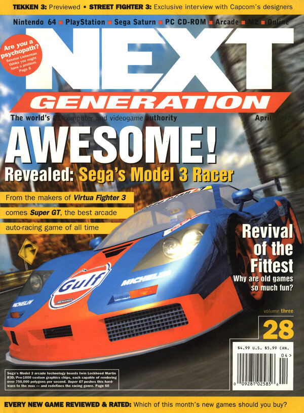 Next Generation Issue 28 (April 1997) cover